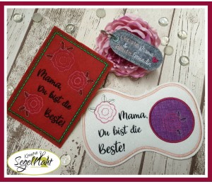 ITH - Postkarte & MugRug Set - Beste Mama